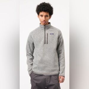 Patagonia Men’s Gray Half-Zip Fleece Pullover